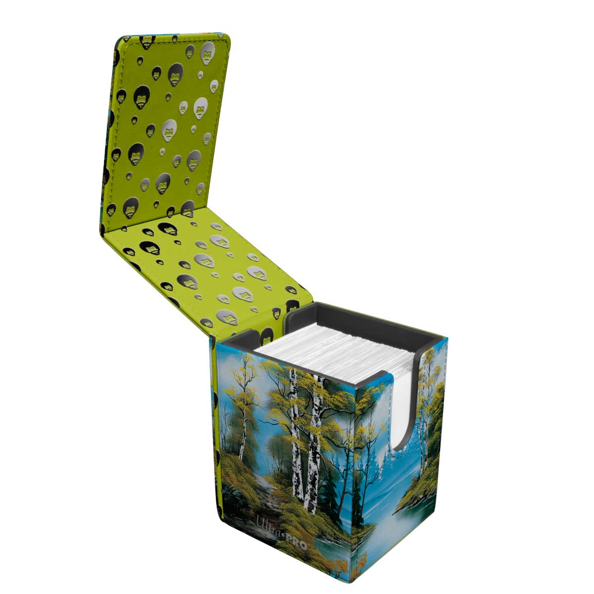 Ultra Pro Alcove Flip Deck Box Bob Ross Lakeside Path - VGMX