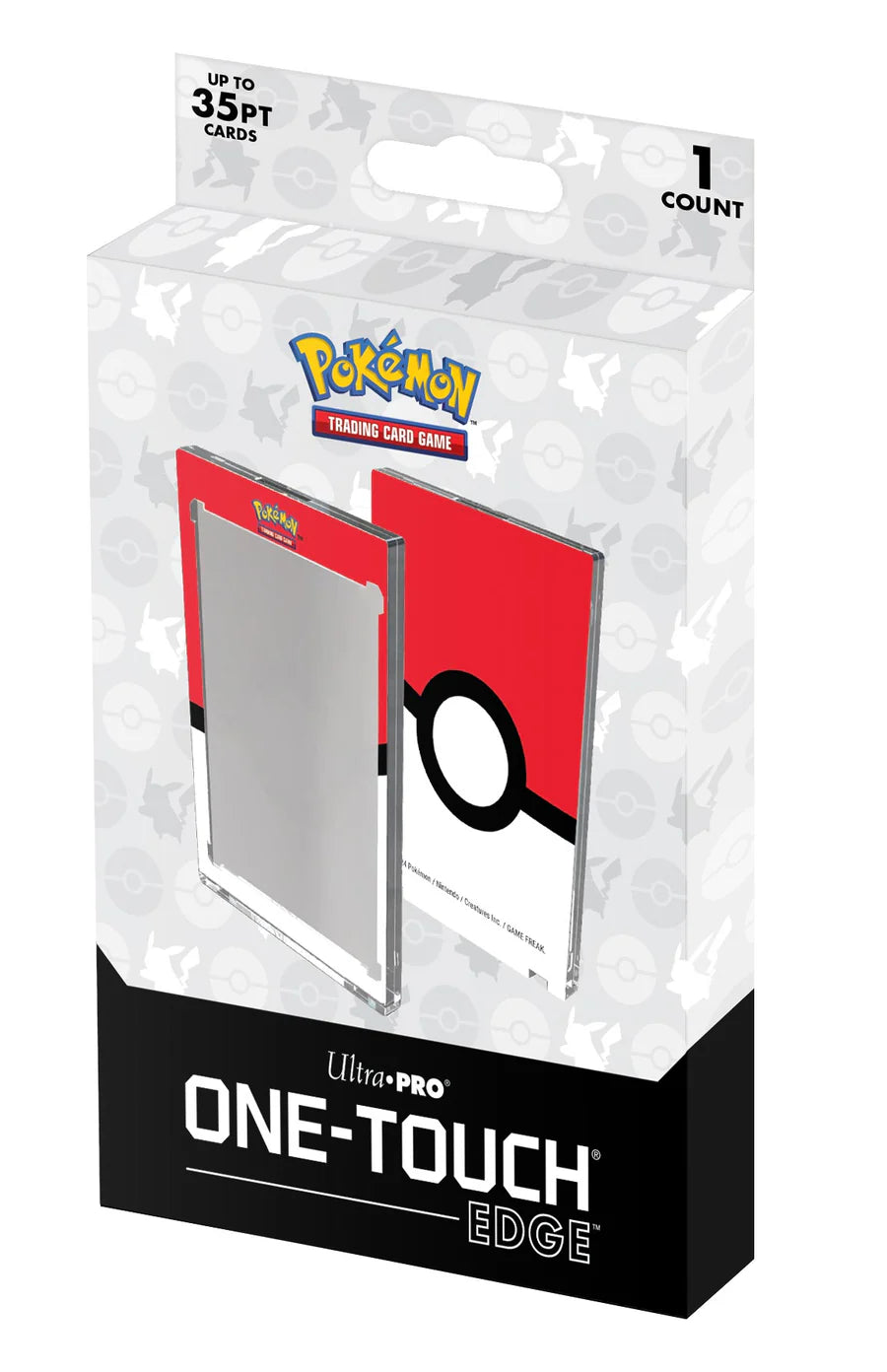 Ultra Pro: Poke Ball - Magnetic Card Holder - Single 35pt ONE-TOUCH Edge - VGMX