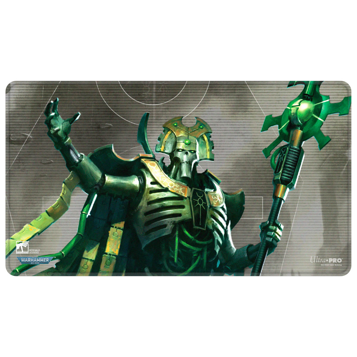 Ultra Pro Warhammer 40,000 Necron Codex Aligned Stitched Playmat - VGMX