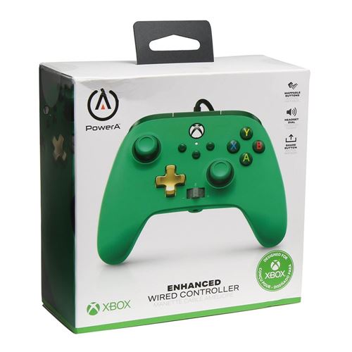 Power A Enhanced Wired Controller for Xbox Series X/S or Xbox One - VGMX