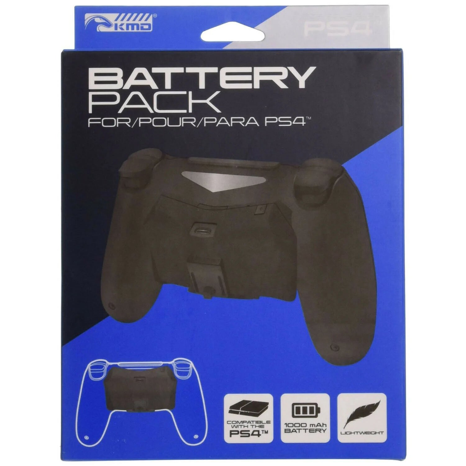 Battery Booster KMD for PlayStation 4 - VGMX