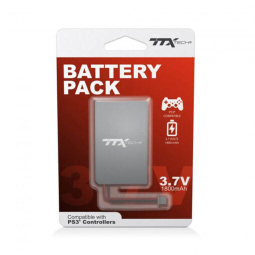 TTX Tech PlayStation 3 Rechargeable Battery Pack for Controller - VGMX
