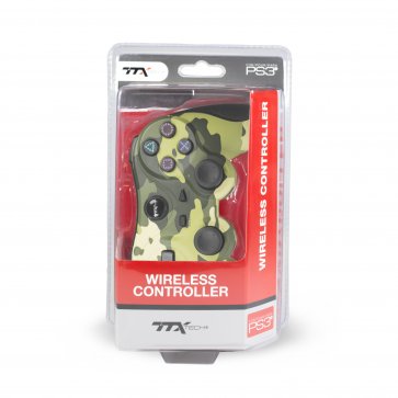 TTX Wireless Controller for PlayStation 3 - Camouflage - VGMX