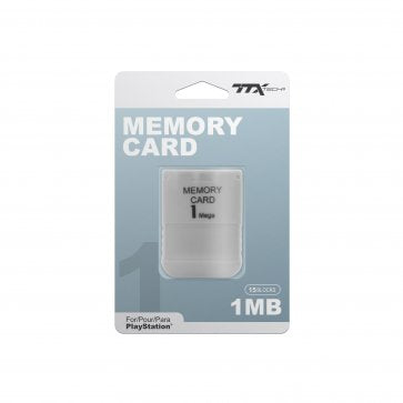 TTXTech PS1 1MB Memory Card - VGMX