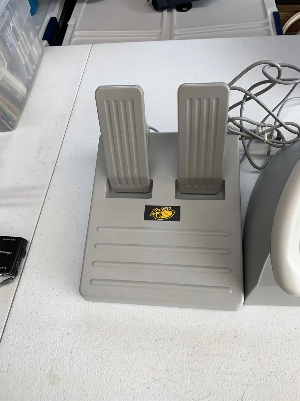 Mad Catz Steering Wheel & Pedals for Sega Dreamcast - VGMX