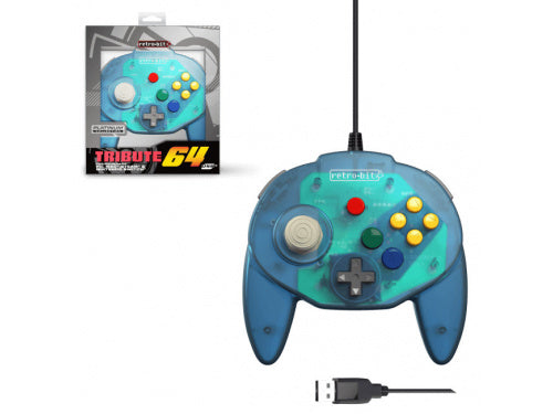 Retro-Bit Tribute 64 Controller USB - VGMX