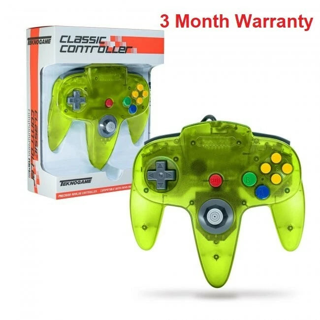 N64 Wired Controller - TeknoGame Classic - VGMX
