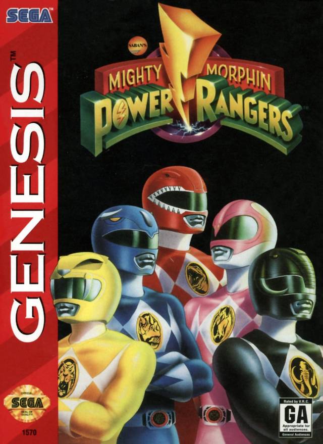Mighty Morphin Power Rangers - Sega Genesis - VGMX