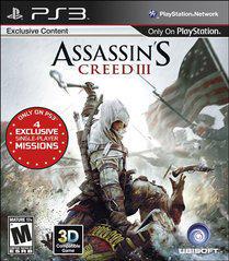 Assassin's Creed III PlayStation 3 - Used Games - VGMX