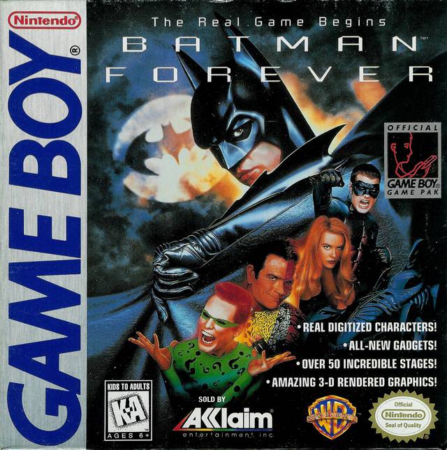Batman Forever Game Boy - Caseless Games - VGMX