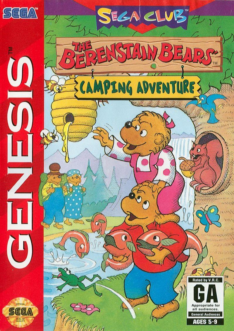 Berenstain Bears Camping Adventure Sega Genesis - Caseless Games