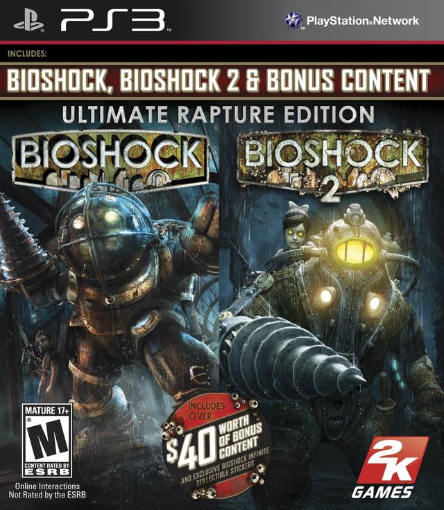 Bioshock, Bioshock 2 [Ultimate Rapture Edition] PlayStation 3 - Used Games - VGMX