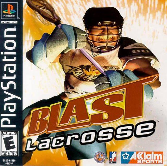 Blast Lacrosse PlayStation 1 - Used Games - VGMX