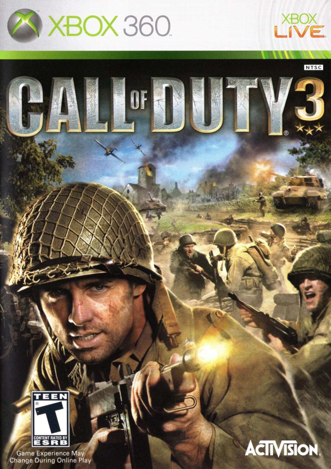 Call of Duty 3 Xbox 360 - Used Games - VGMX