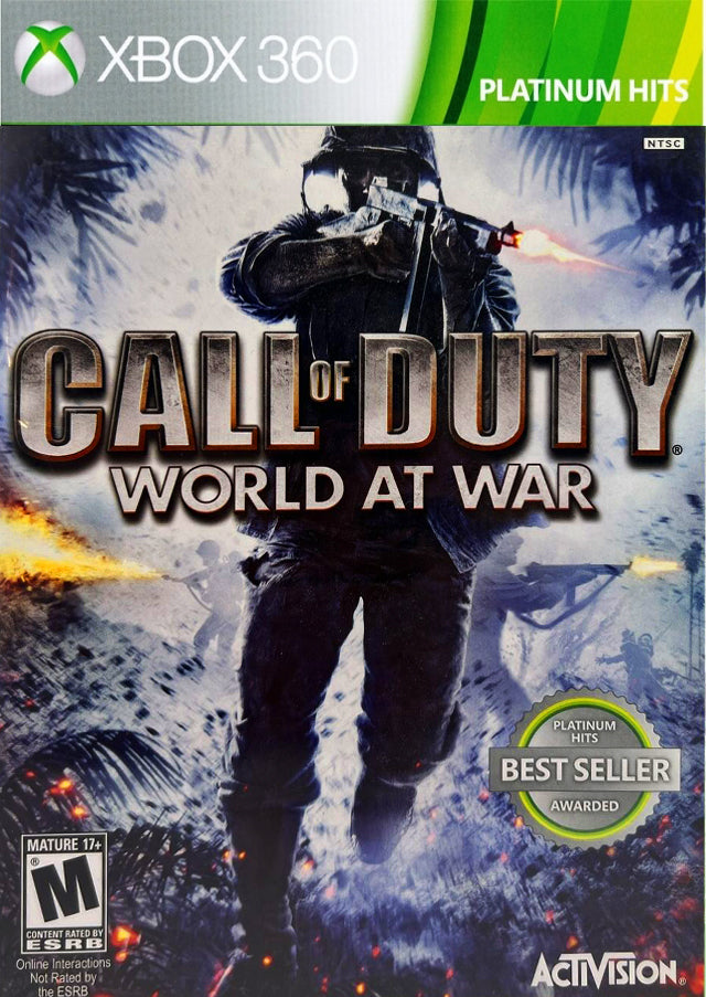 Call of Duty: World at War [Platinum Hits] Xbox 360 - Used Games - VGMX