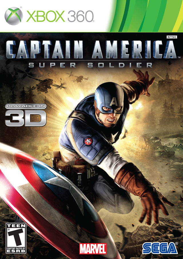Captain America: Super Soldier Xbox 360 - Used Games - VGMX