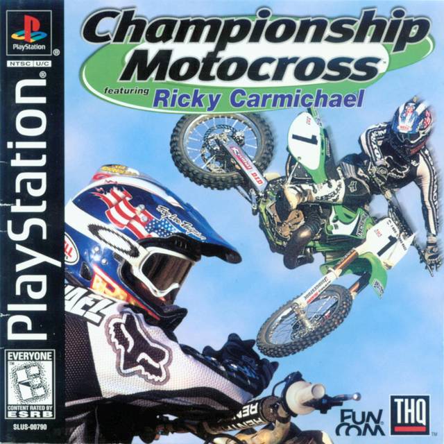 Championship Motocross Featuring Ricky Carmichael PlayStation 1 - Used Games