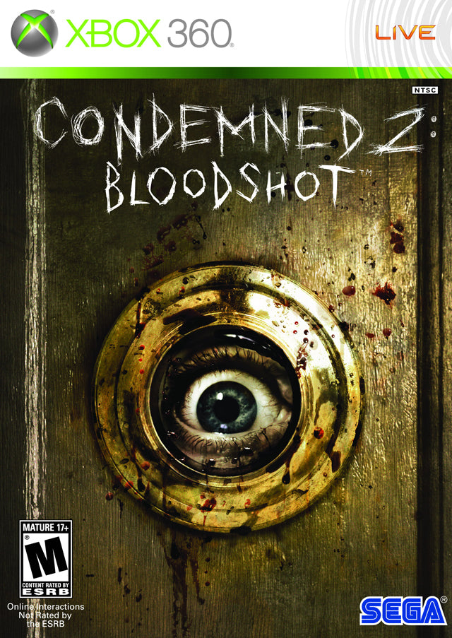 Condemned 2 Bloodshot Xbox 360 - Used Games - VGMX