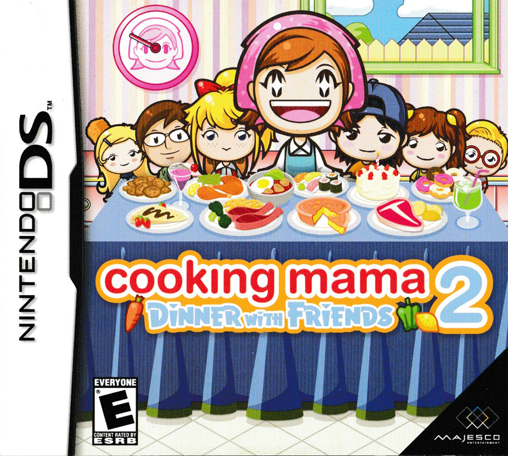 Cooking Mama 2 Dinner With Friends Nintendo DS - Caseless Games