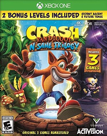 Crash Bandicoot N. Sane Trilogy Xbox One - Used Games