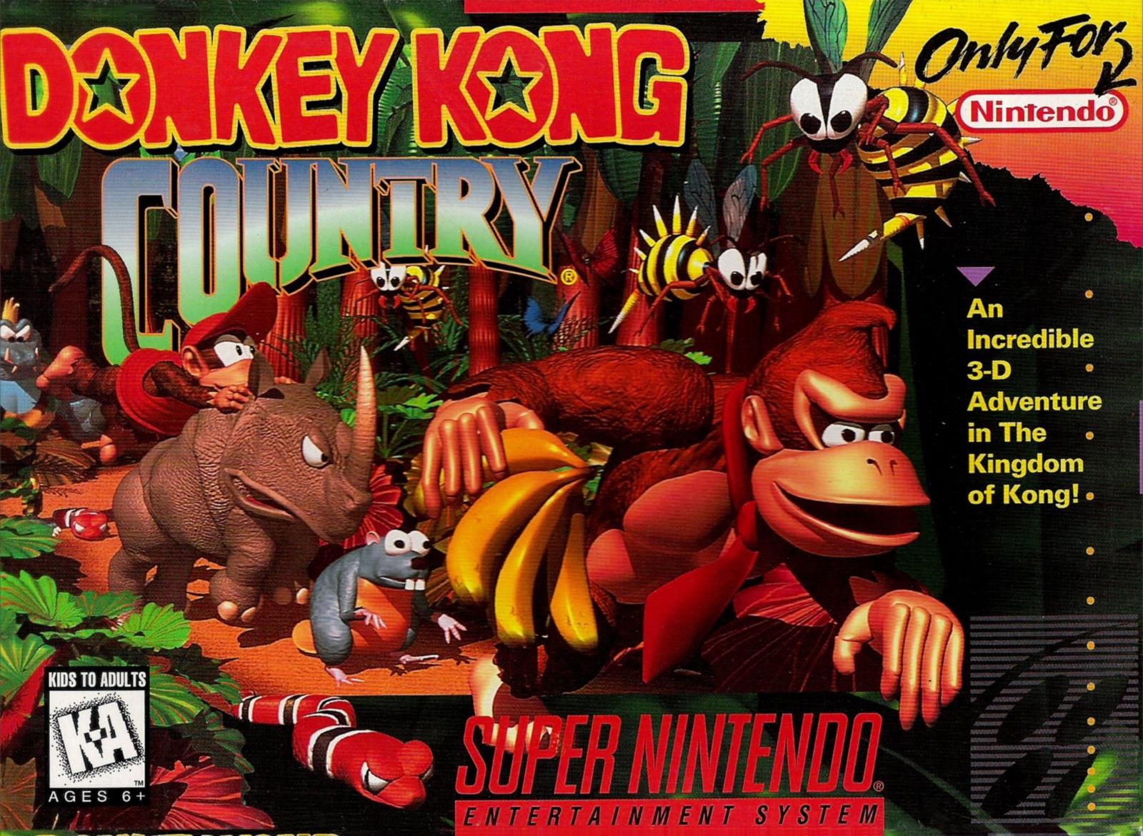 Donkey Kong Country Nintendo SNES - Caseless Games - VGMX
