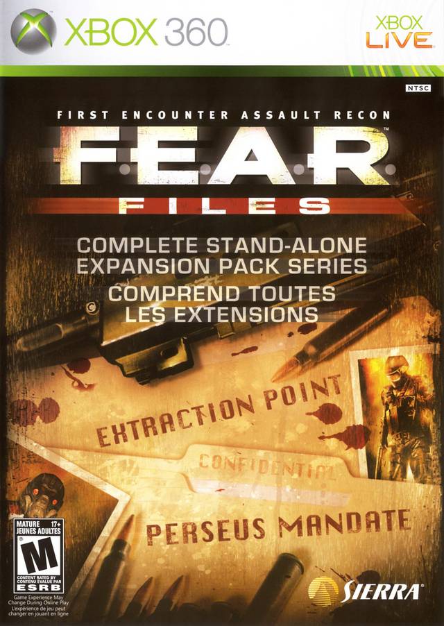 F.E.A.R. Files Xbox 360 - Used Games - VGMX