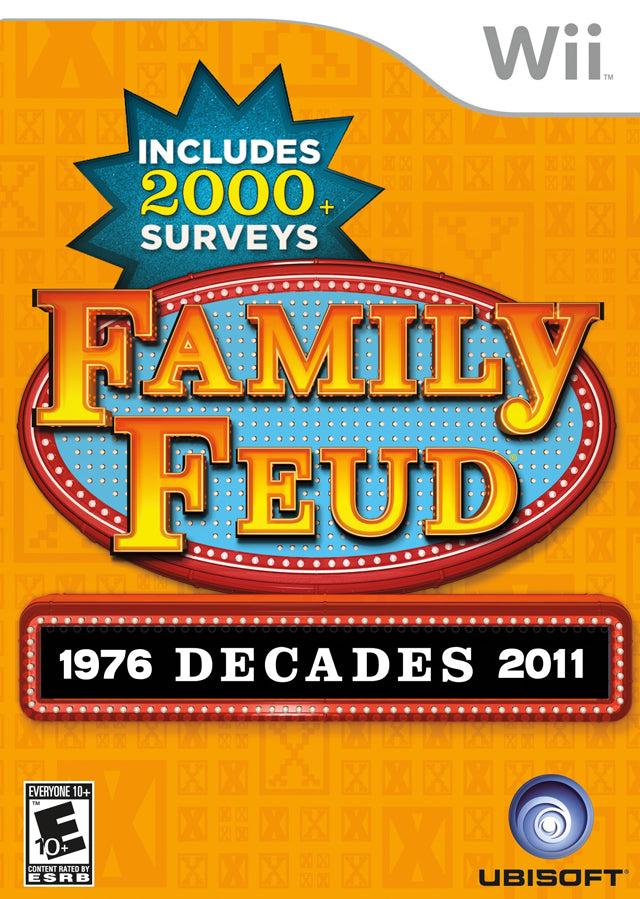 Family Feud Decades Nintendo Wii - Used - VGMX