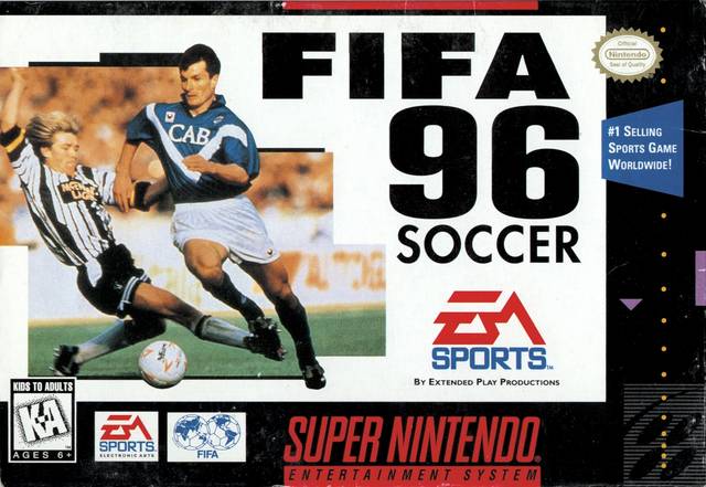 FIFA Soccer 96 Nintendo SNES - Caseless Games