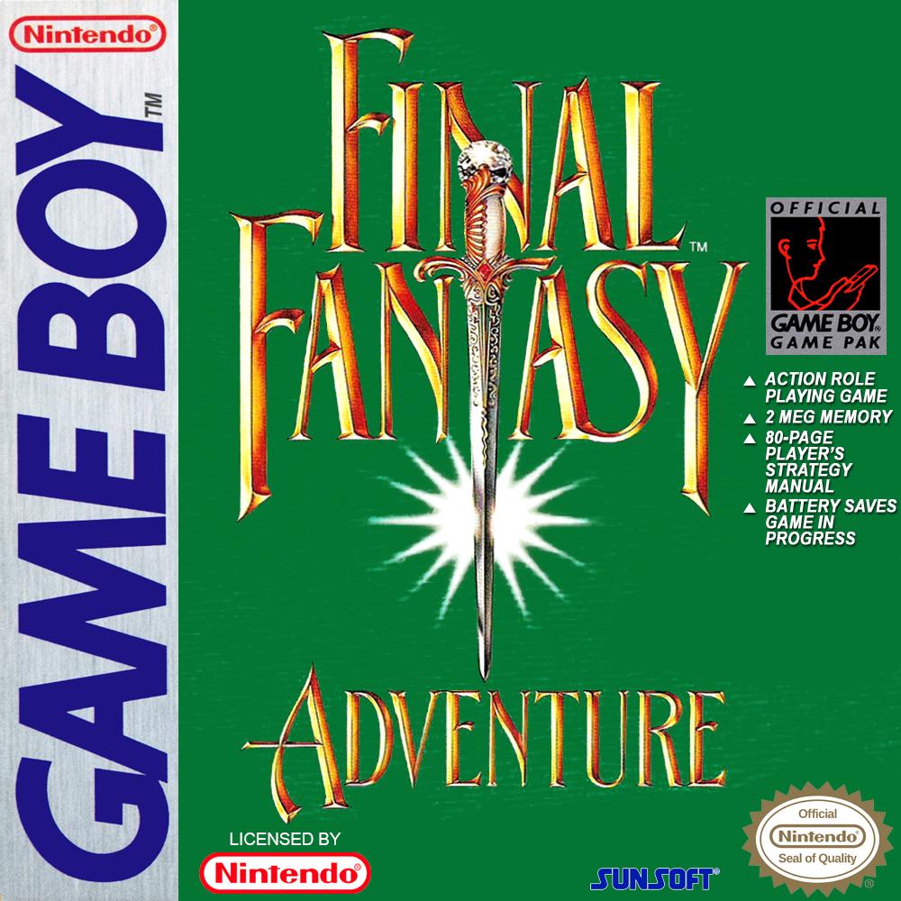 Final Fantasy Adventure Game Boy - Caseless Games - VGMX
