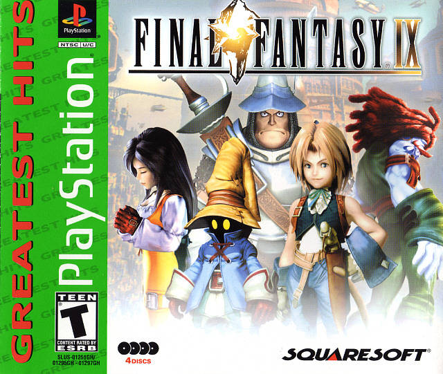 Final Fantasy IX [Greatest Hits] PlayStation 1 - Used Games - VGMX