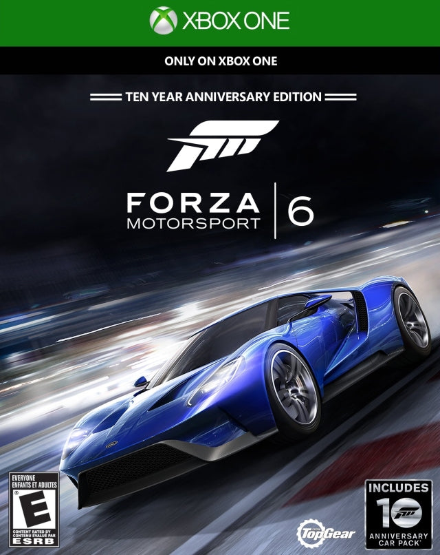 Forza Motorsport 6 [Ten Year Anniversary Edition] Xbox One - Used - VGMX