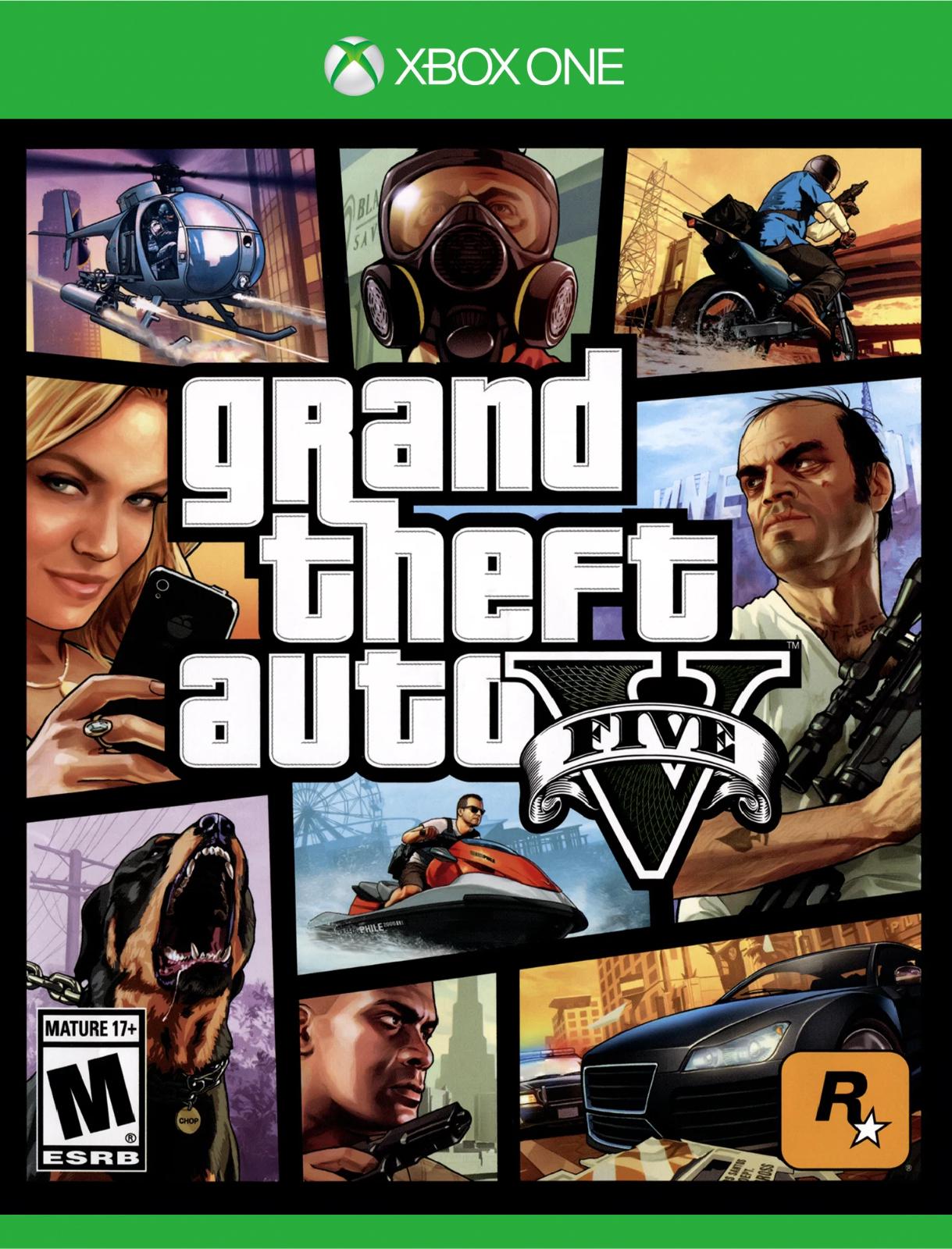 Grand Theft Auto V Xbox One - Used - VGMX