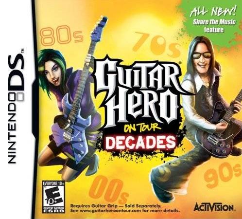 Guitar Hero On Tour Decades Nintendo DS - Caseless Games - VGMX