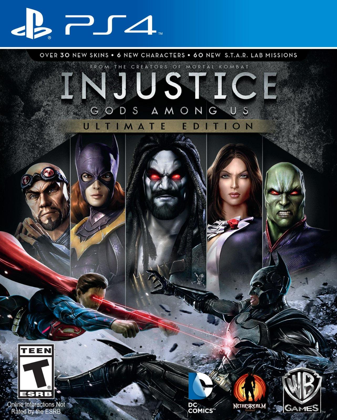 Injustice: Gods Among Us Ultimate Edition [PlayStation Hits] - PlayStation 4 - VGMX