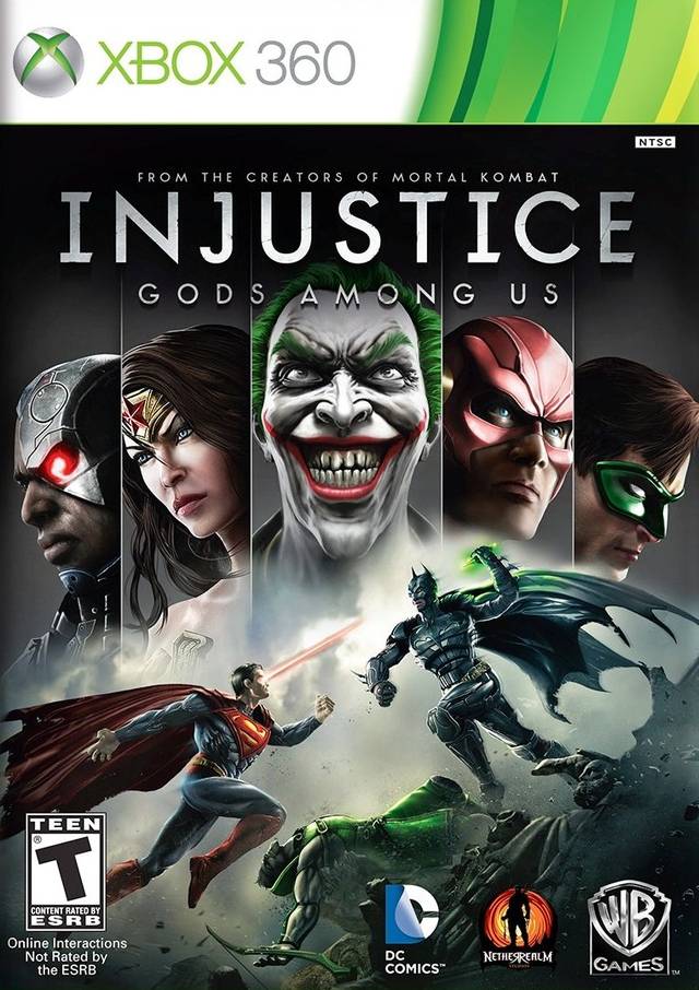Injustice: Gods Among Us Xbox 360 - Used Games - VGMX