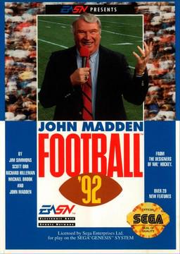 John Madden Football '92 - Sega Genesis - VGMX