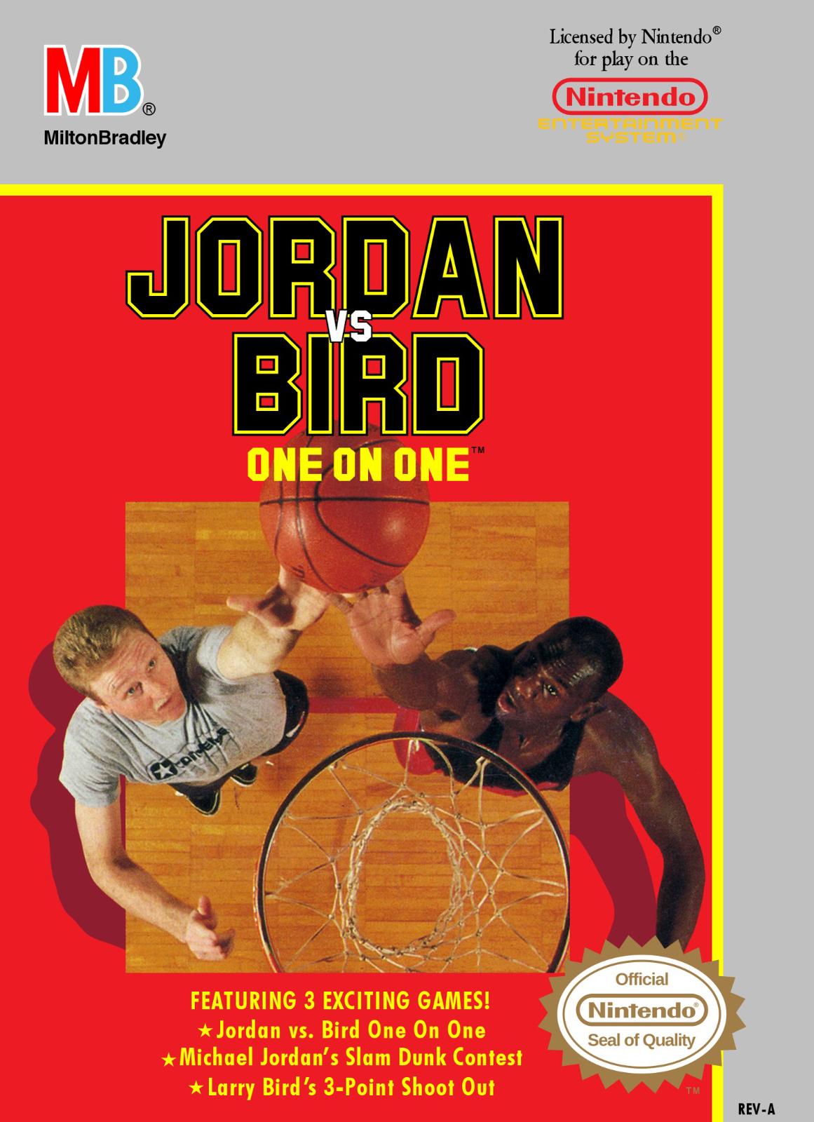 Jordan vs Bird One on One Nintendo NES - Caseless Games