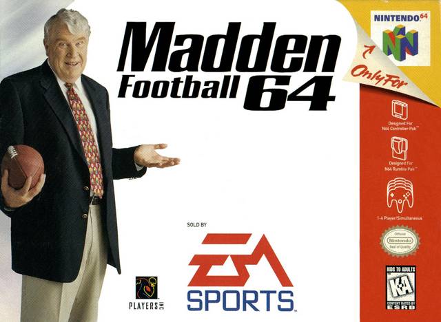 Madden 64 Nintendo 64 - Caseless Games