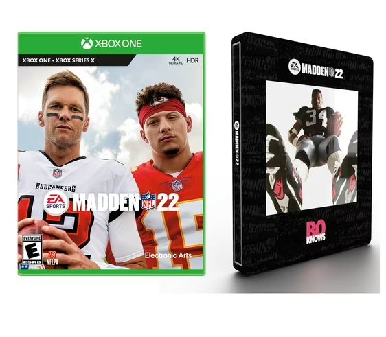 Madden NFL 22 [Bo Knows Steelbook] Xbox One/Xbox Series X - Used Games