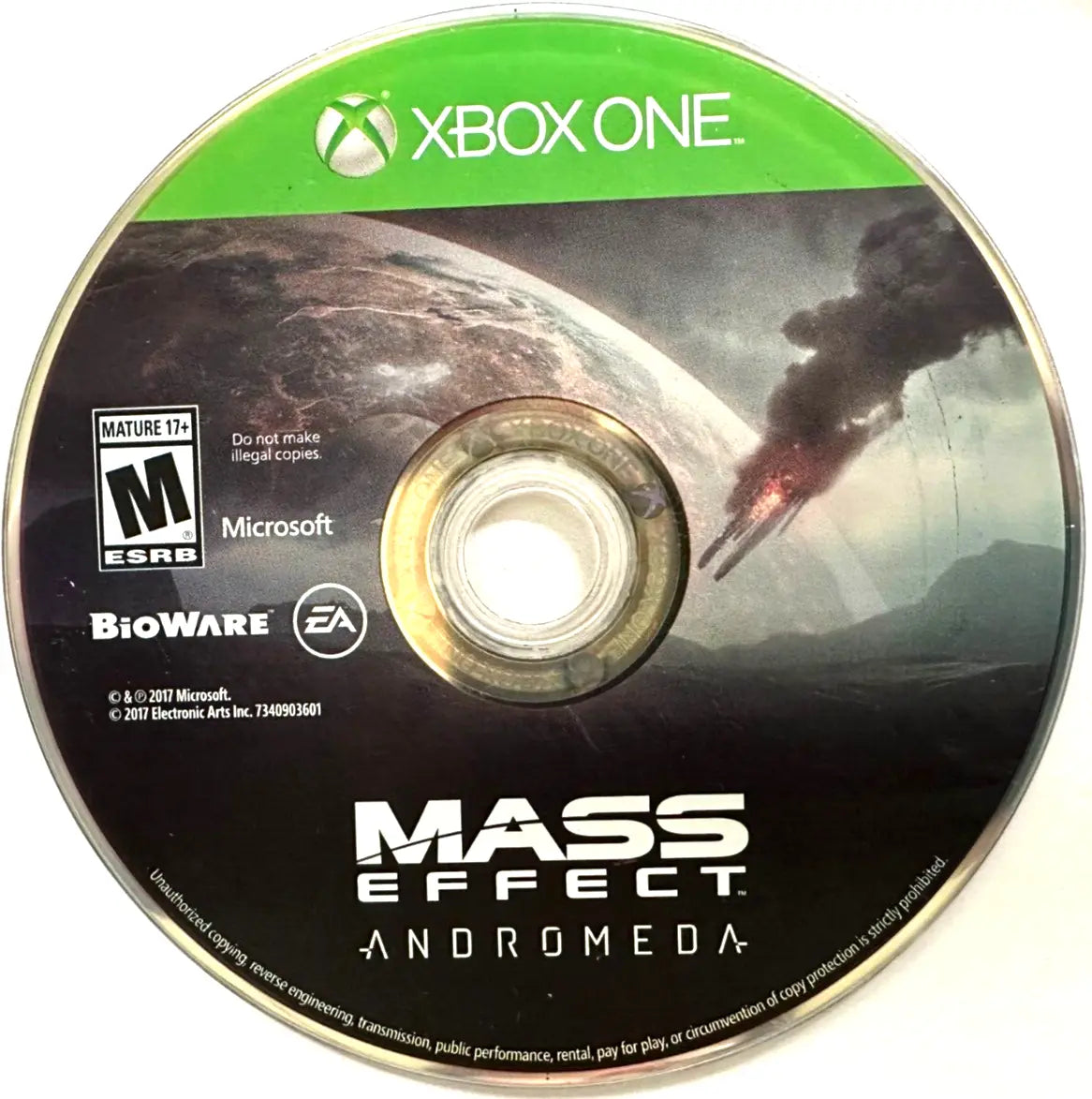 Mass Effect Andromeda Xbox One - Used Games - VGMX