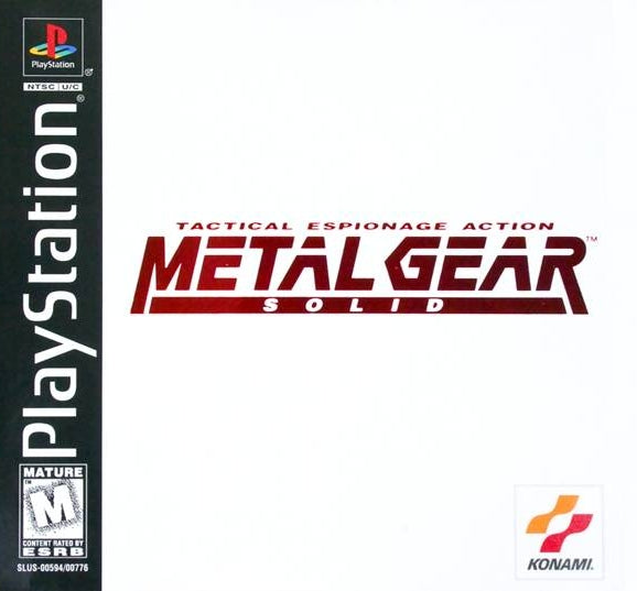 Metal Gear Solid PlayStation 1 - Used Games - VGMX