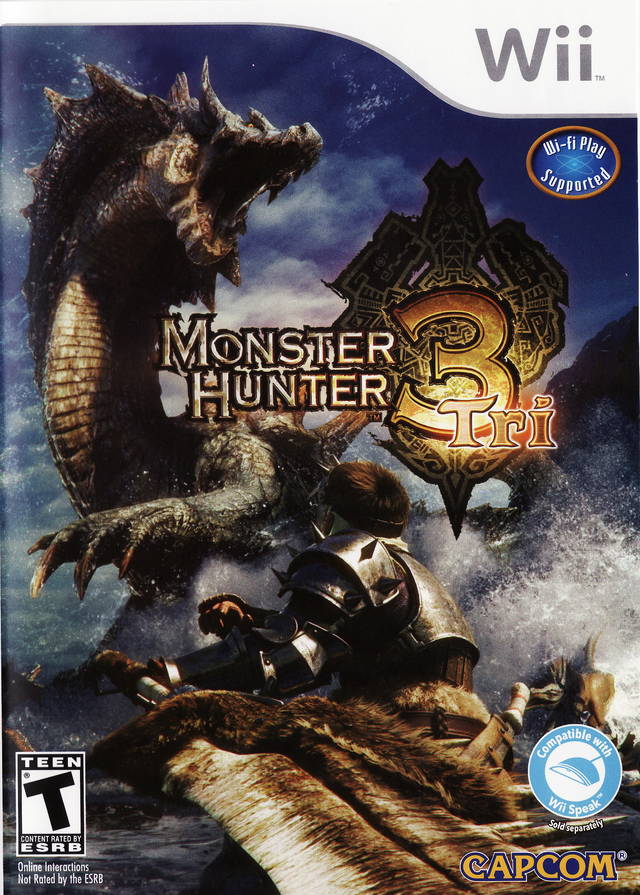 Monster Hunter 3 Tri Nintendo Wii - Used - VGMX