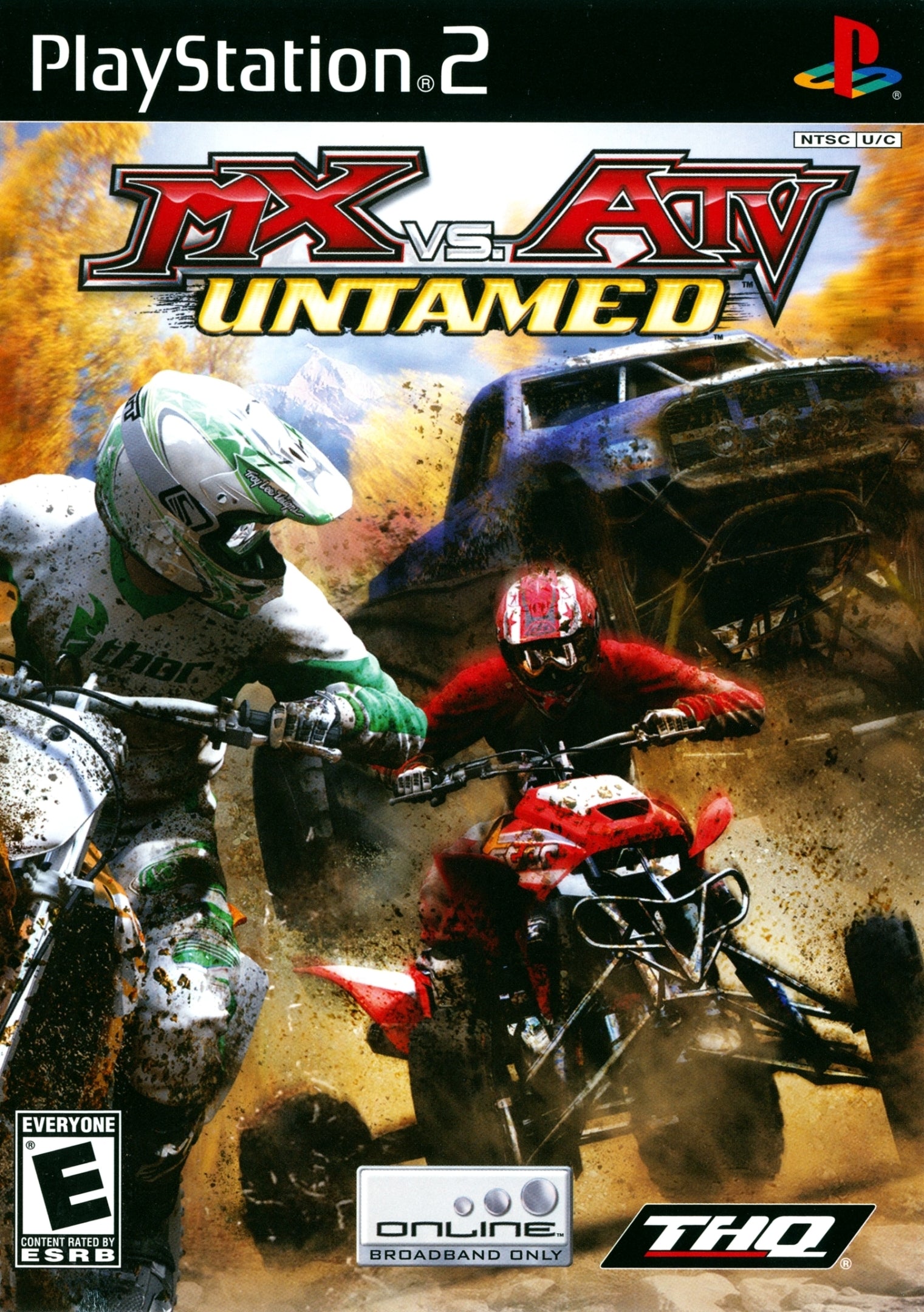 MX vs ATV Untamed PlayStation 2 - Used Games - VGMX