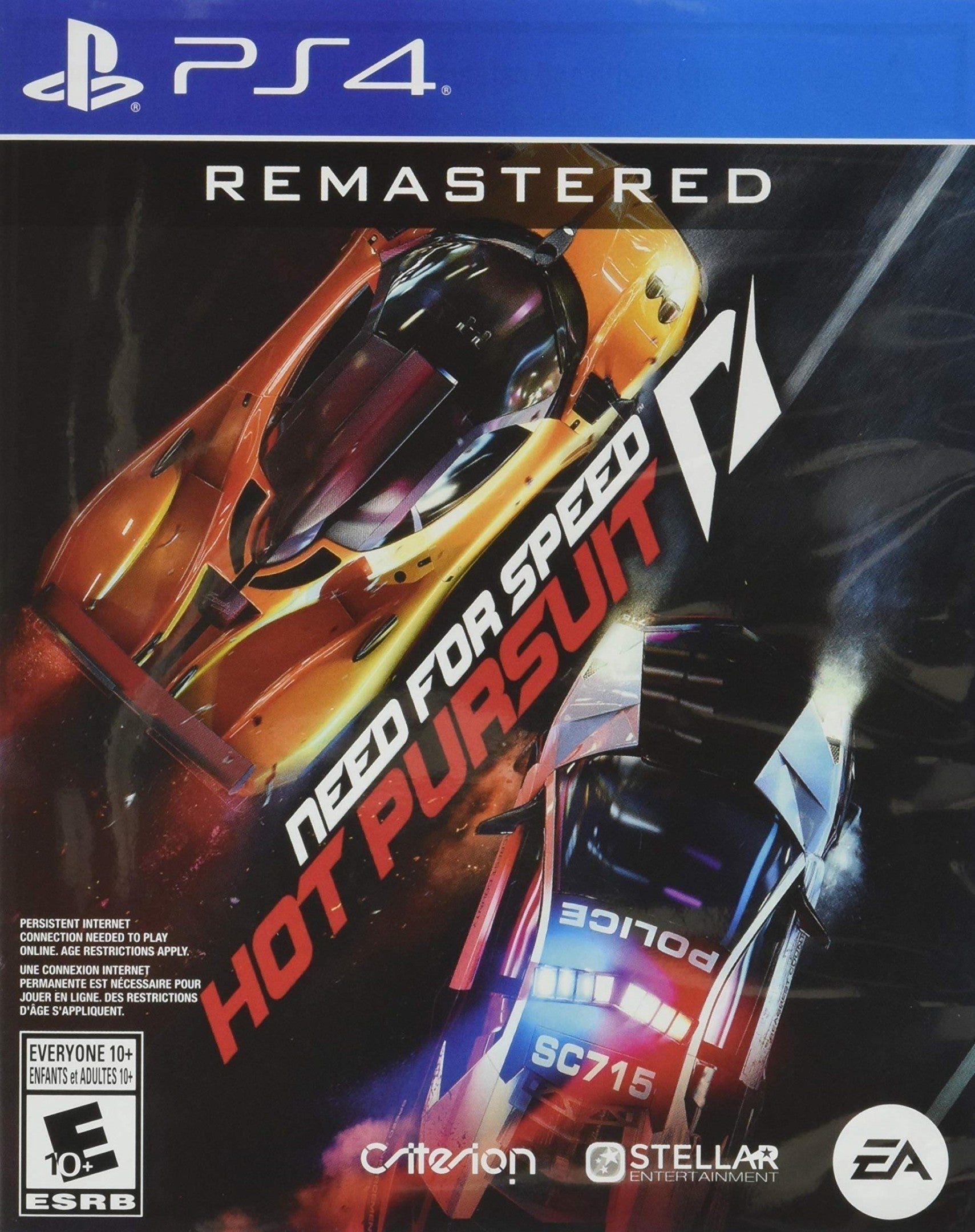 Need for Speed: Hot Pursuit Remastered PlayStation 4 - Used Games