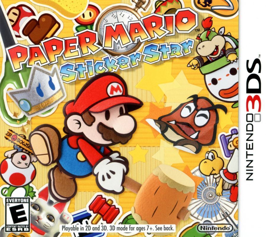 Paper Mario: Sticker Star Nintendo 3DS - Used Games