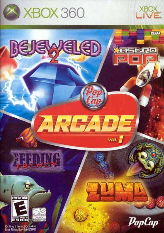 PopCap Arcade Vol. 1 Xbox 360 - Used Games - VGMX