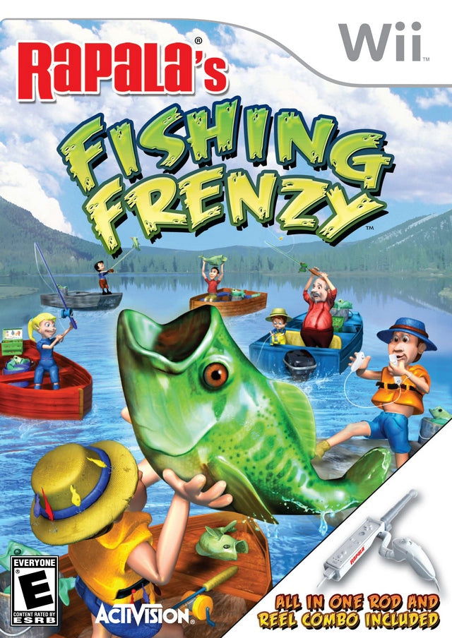 Rapala Fishing Frenzy Nintendo Wii - Used Games - VGMX