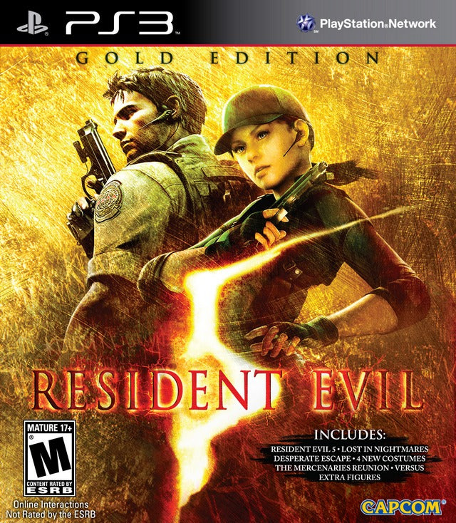 Resident Evil 5 [Gold Edition] PlayStation 3 - Used Games - VGMX