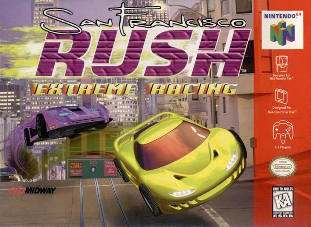 San Francisco Rush: Extreme Racing Nintendo 64 - Used Games - VGMX