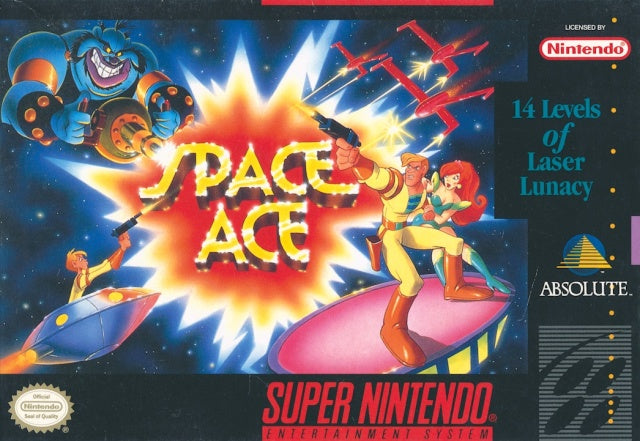 Space Ace Nintendo SNES - Caseless Games